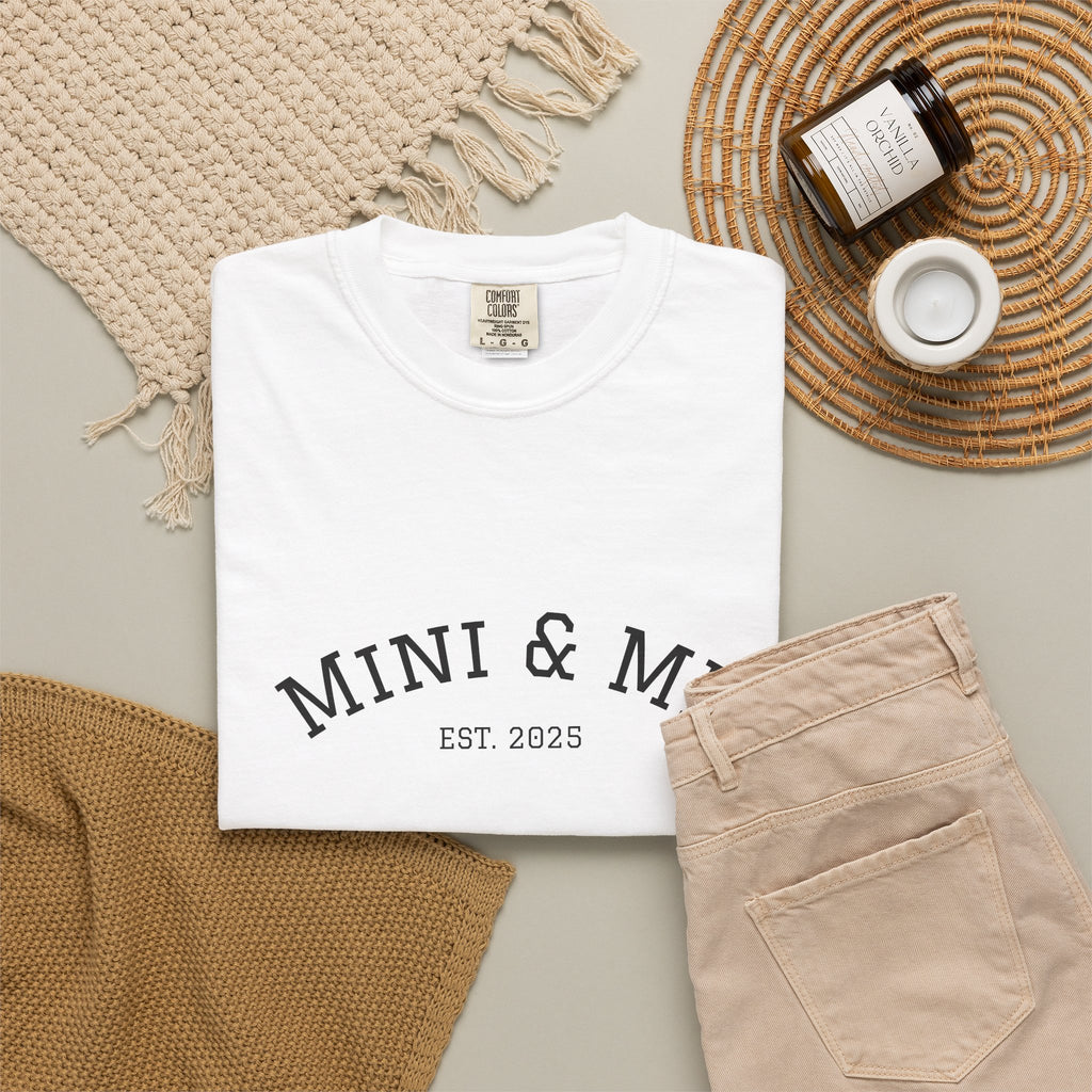 Mini & Me T‑Shirt (Est. 2025)