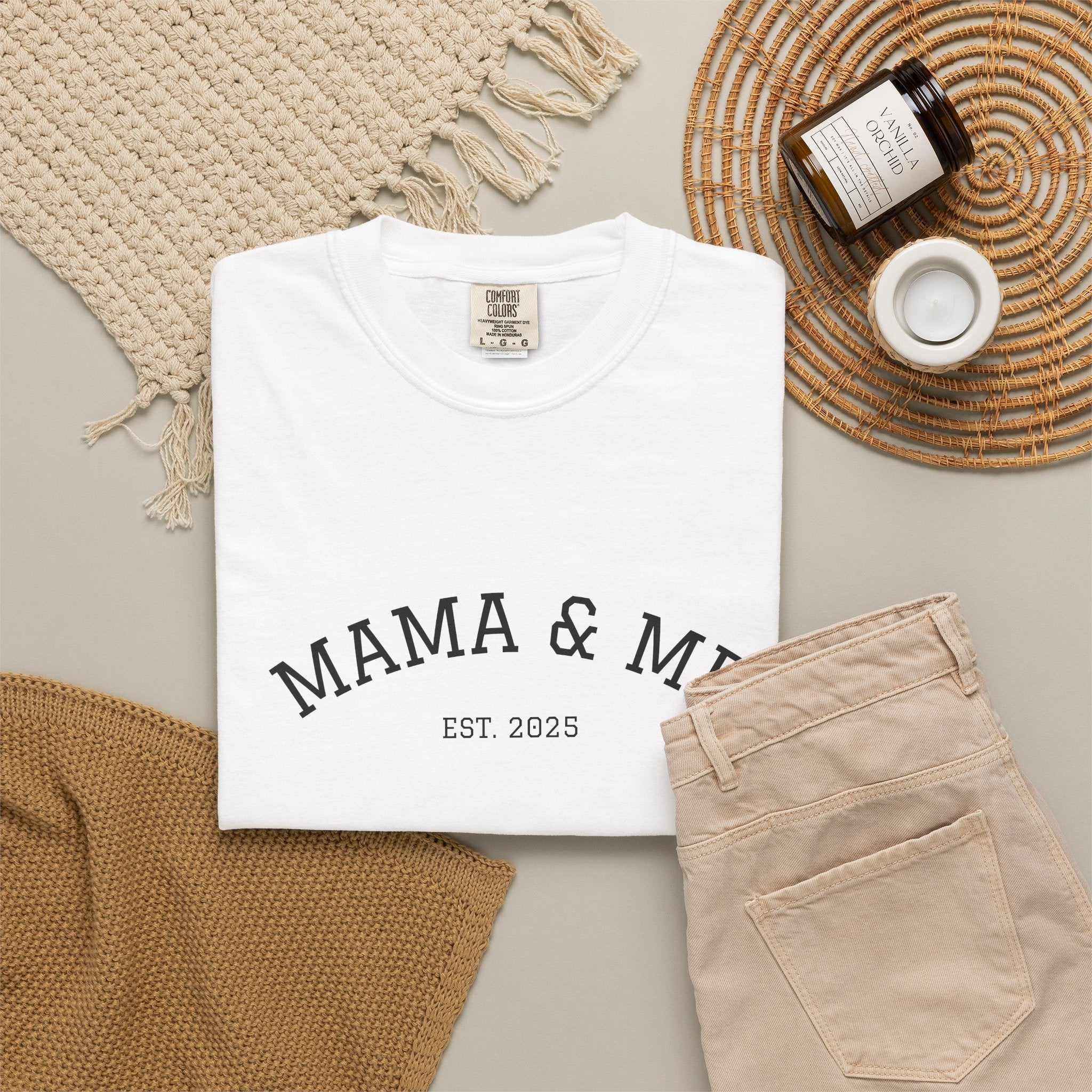 Mama & Me T‑Shirt (Est. 2025)