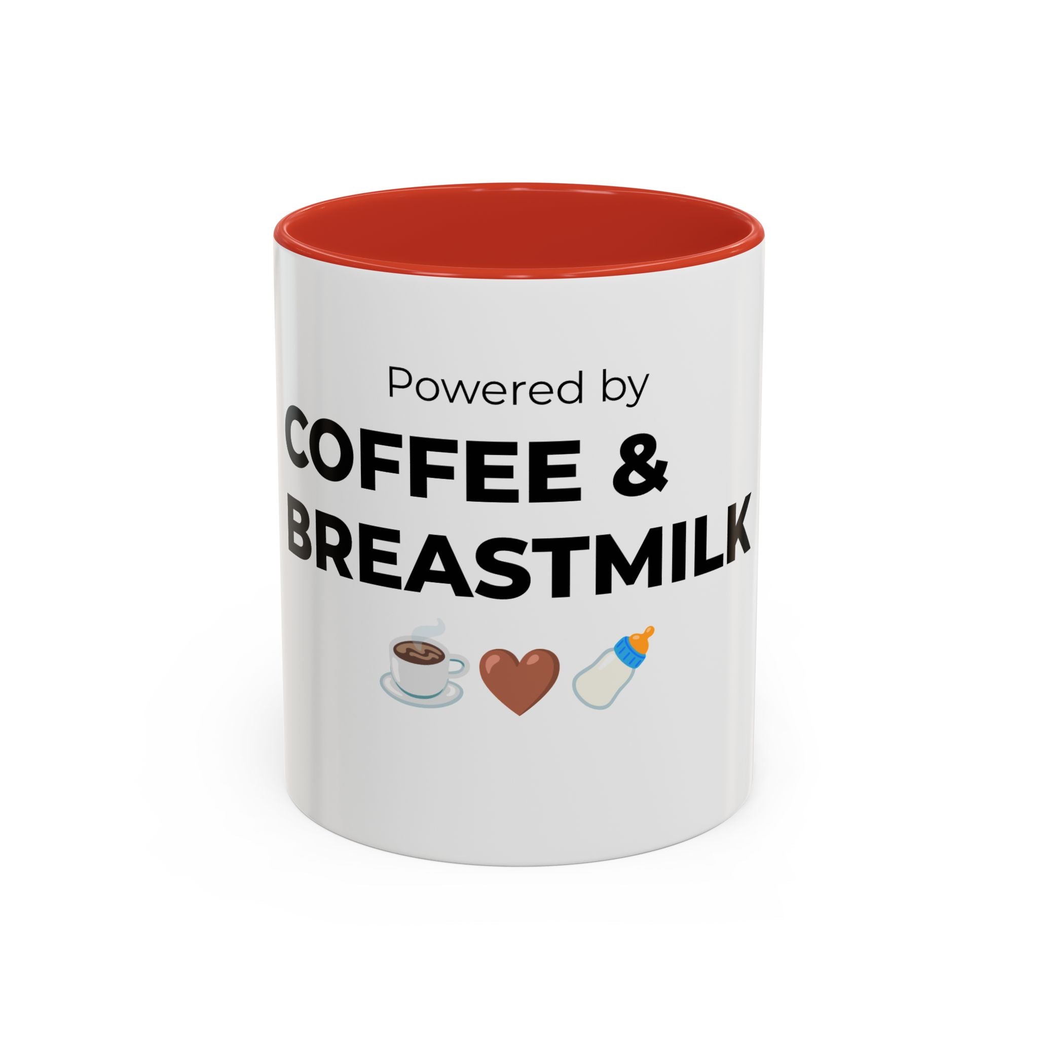 Powered by Coffee & Breastmilk Mug | Funny Breastfeeding Mom Gift | New Mom Gift