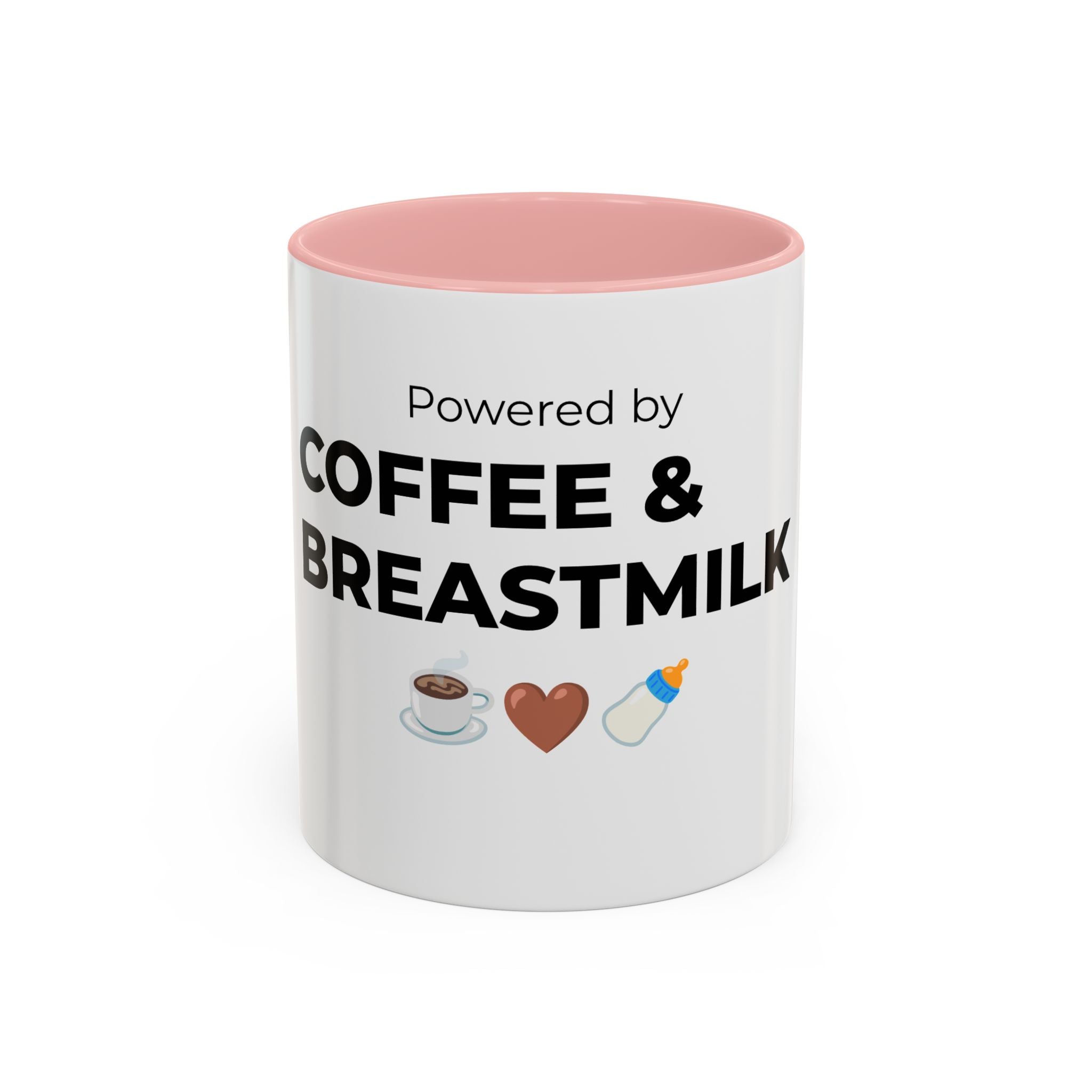 Powered by Coffee & Breastmilk Mug | Funny Breastfeeding Mom Gift | New Mom Gift