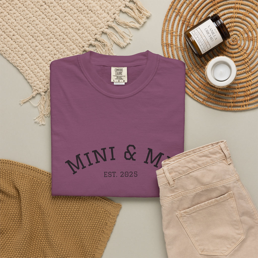Mini & Me T‑Shirt (Est. 2025)