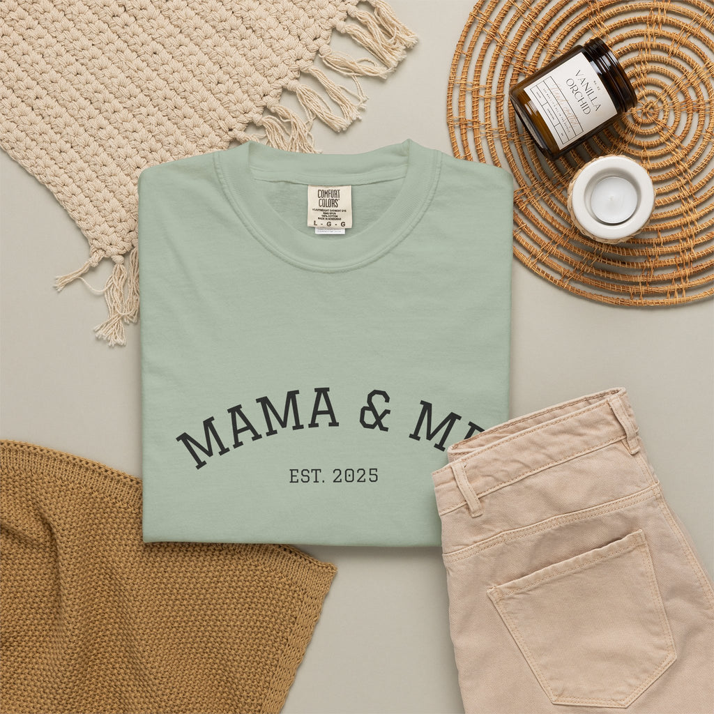 Mama & Me T‑Shirt (Est. 2025)