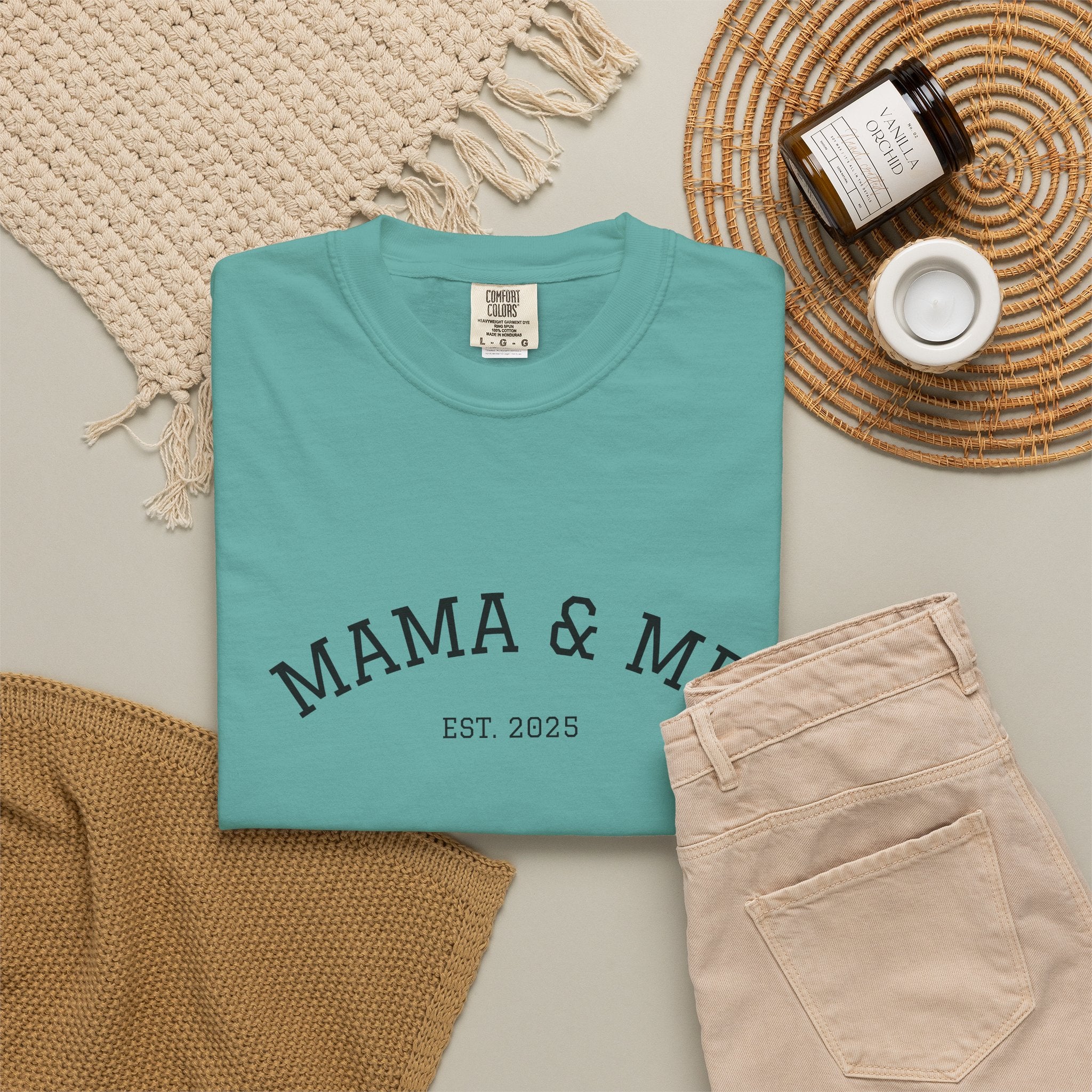 Mama & Me T‑Shirt (Est. 2025)