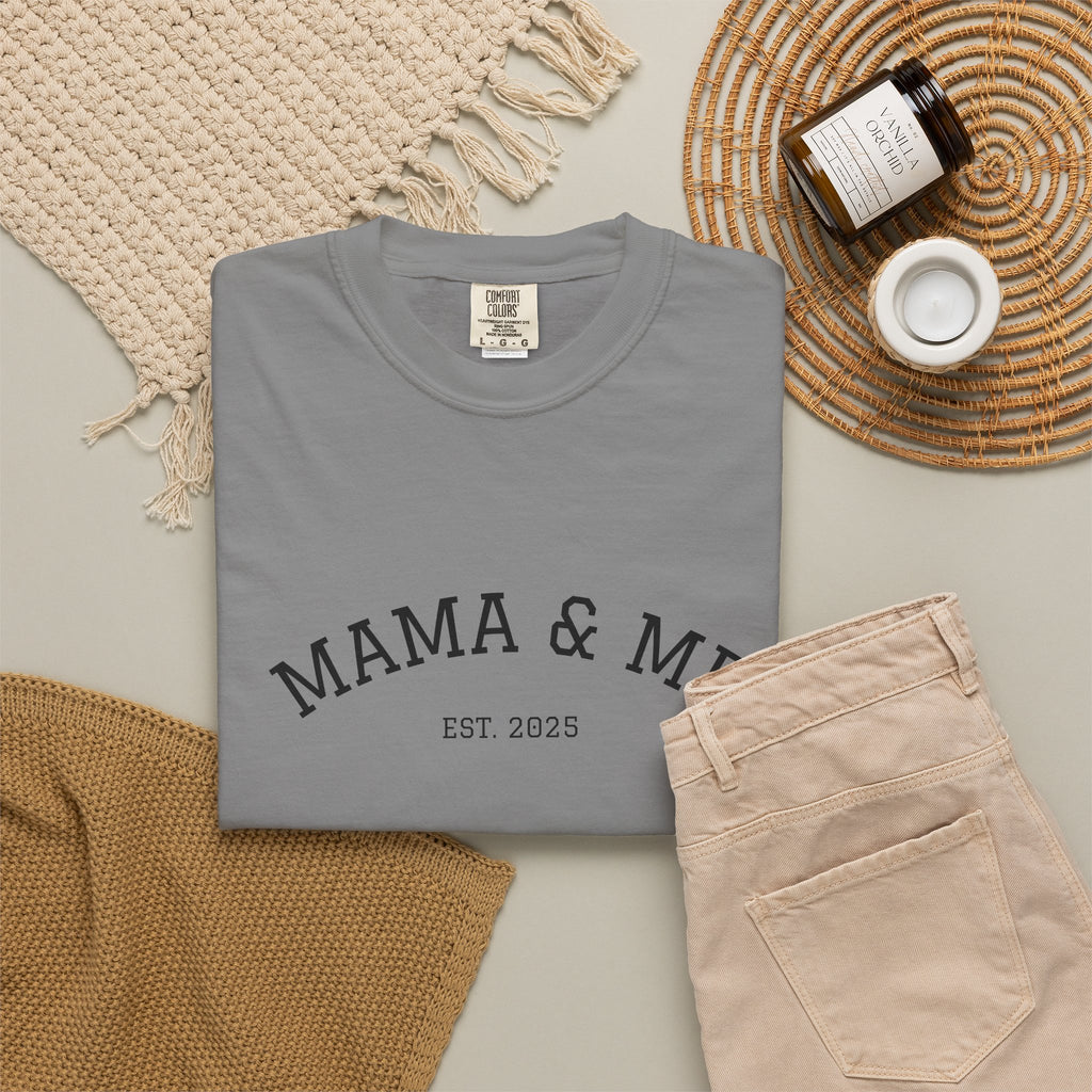 Mama & Me T‑Shirt (Est. 2025)