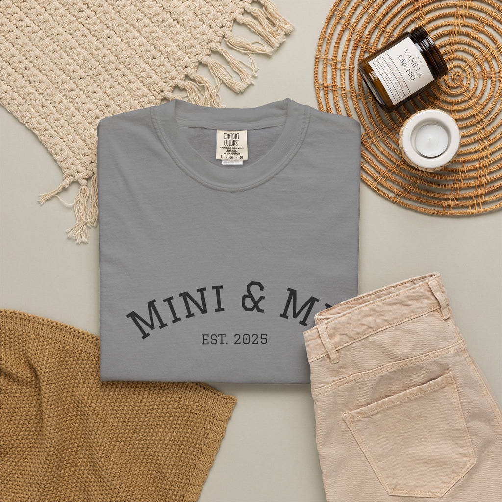 Mini & Me T‑Shirt (Est. 2025)