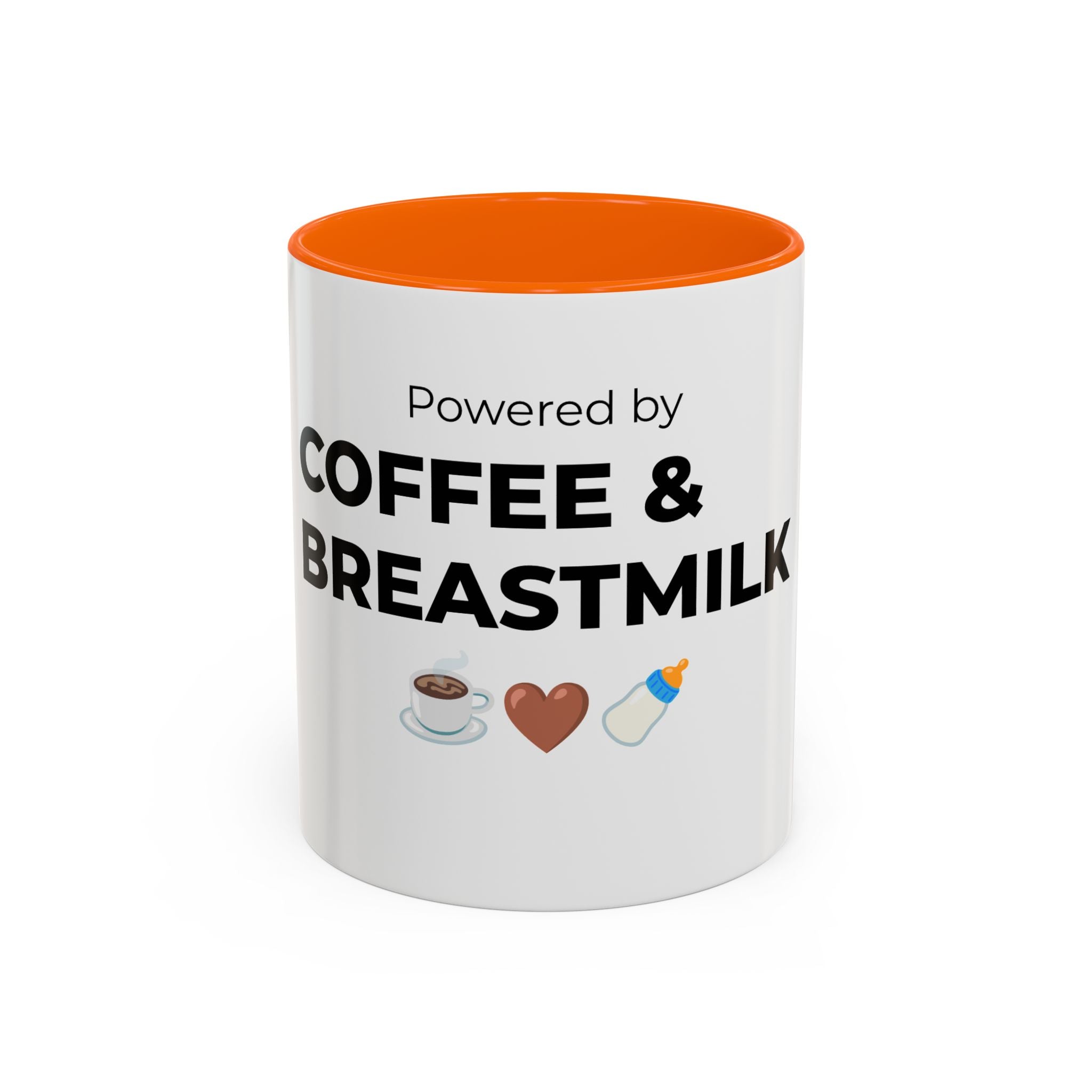 Powered by Coffee & Breastmilk Mug | Funny Breastfeeding Mom Gift | New Mom Gift