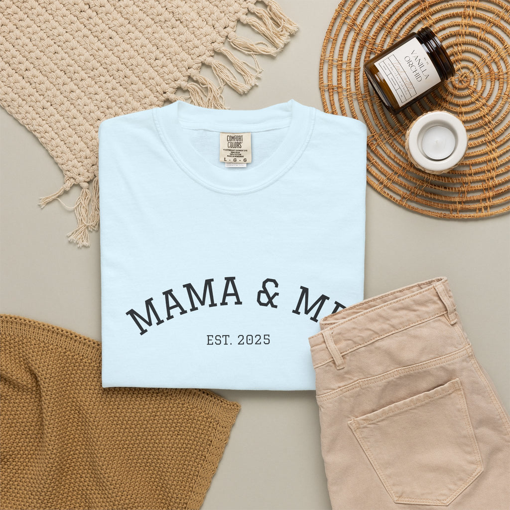 Mama & Me T‑Shirt (Est. 2025)
