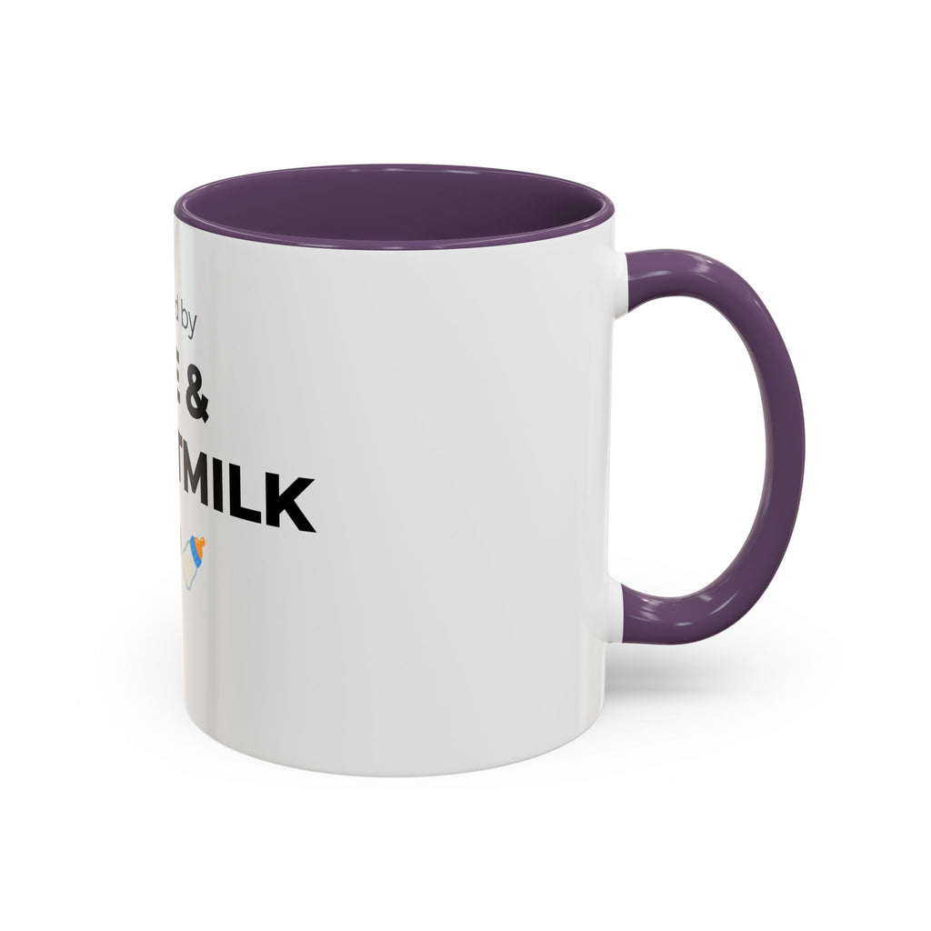 Powered by Coffee & Breastmilk Mug | Funny Breastfeeding Mom Gift | New Mom Gift