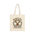 Rooted in Love Canvas Tote Bag | Growing Together Tree Design