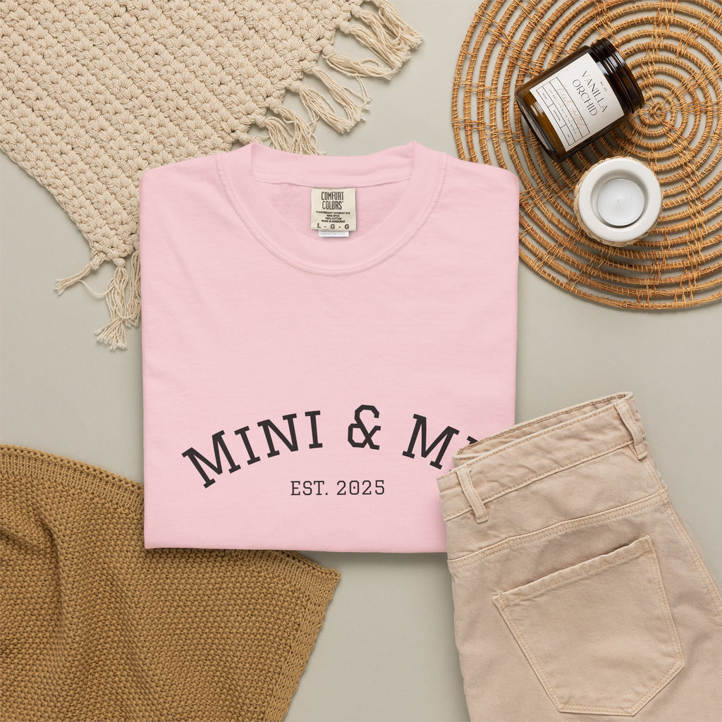 Mini & Me T‑Shirt (Est. 2025)