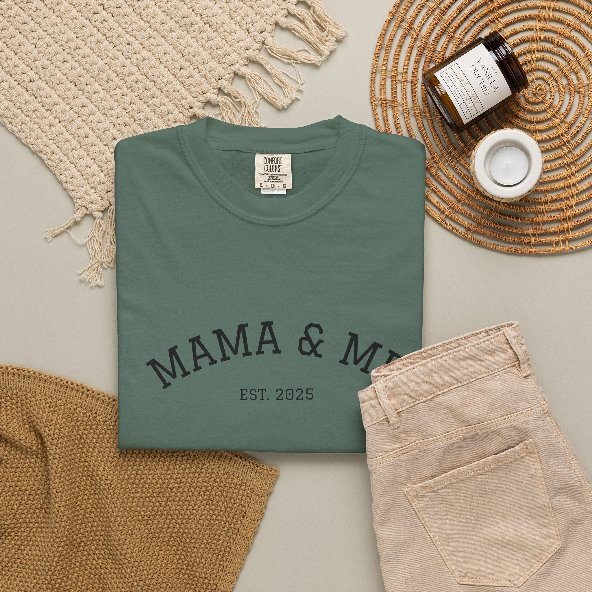 Mama & Me T‑Shirt (Est. 2025)