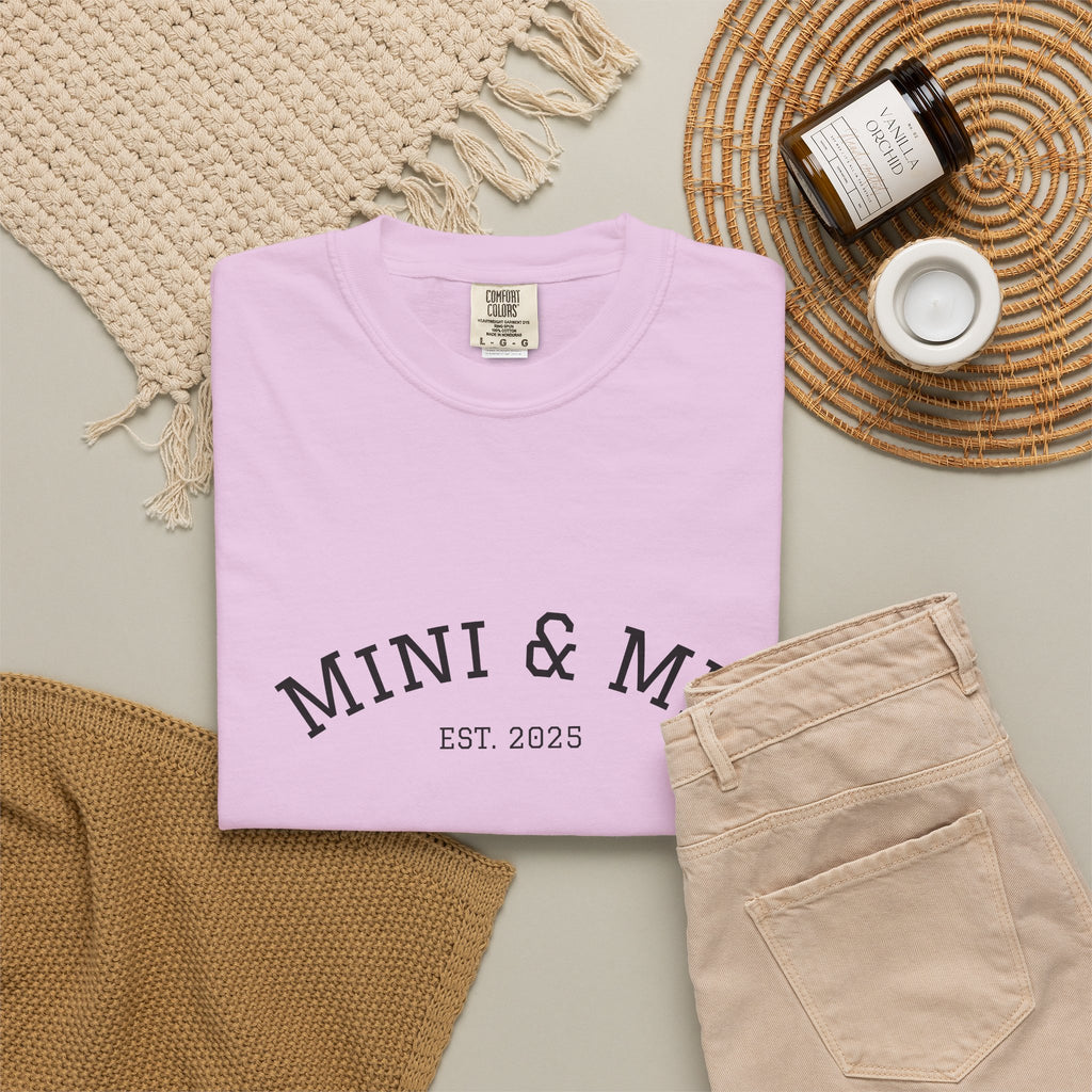 Mini & Me T‑Shirt (Est. 2025)