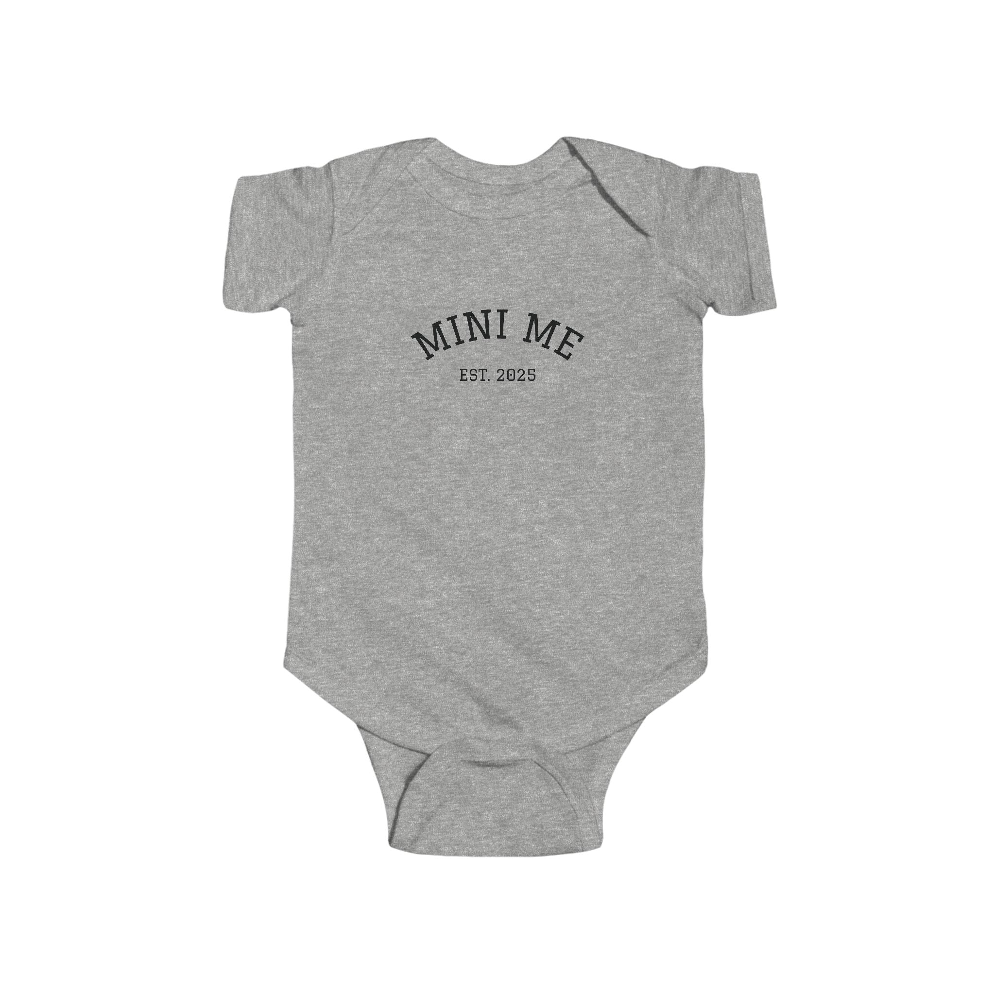 Mini Me Baby Bodysuit (Est. 2025) | Matching Mommy & Me Outfit