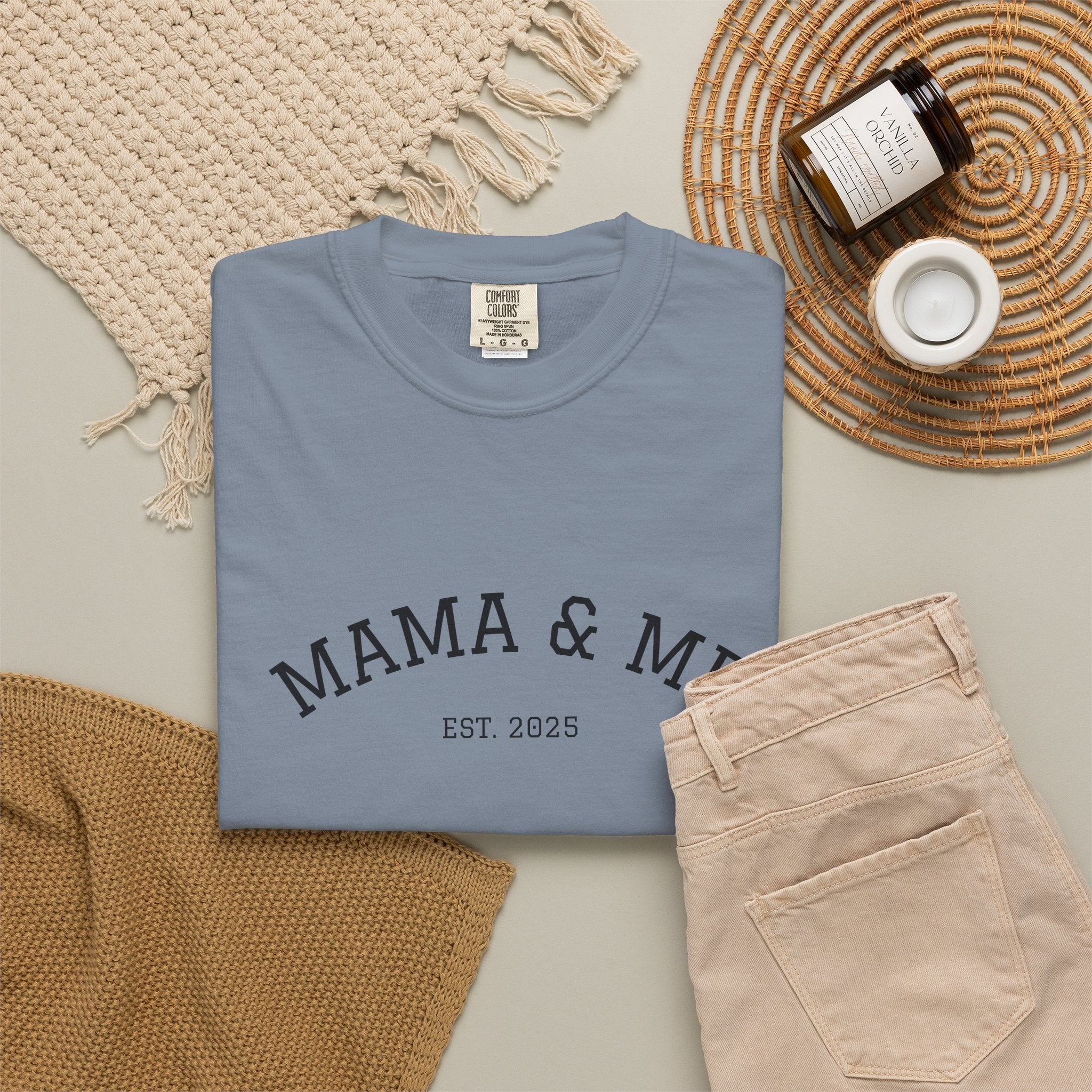 Mama & Me T‑Shirt (Est. 2025)