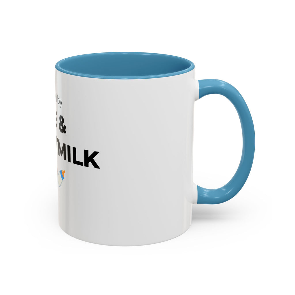 Powered by Coffee & Breastmilk Mug | Funny Breastfeeding Mom Gift | New Mom Gift
