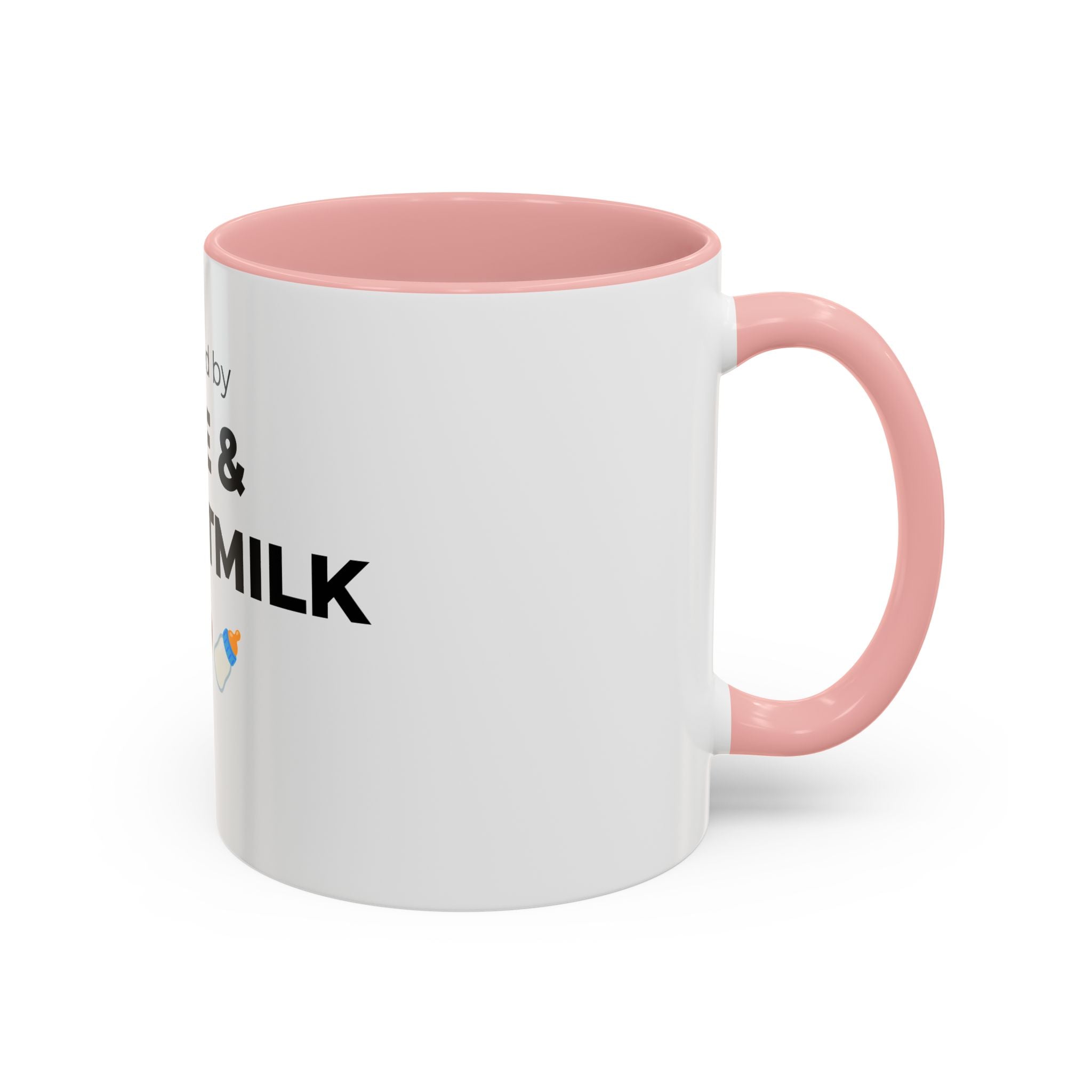 Powered by Coffee & Breastmilk Mug | Funny Breastfeeding Mom Gift | New Mom Gift