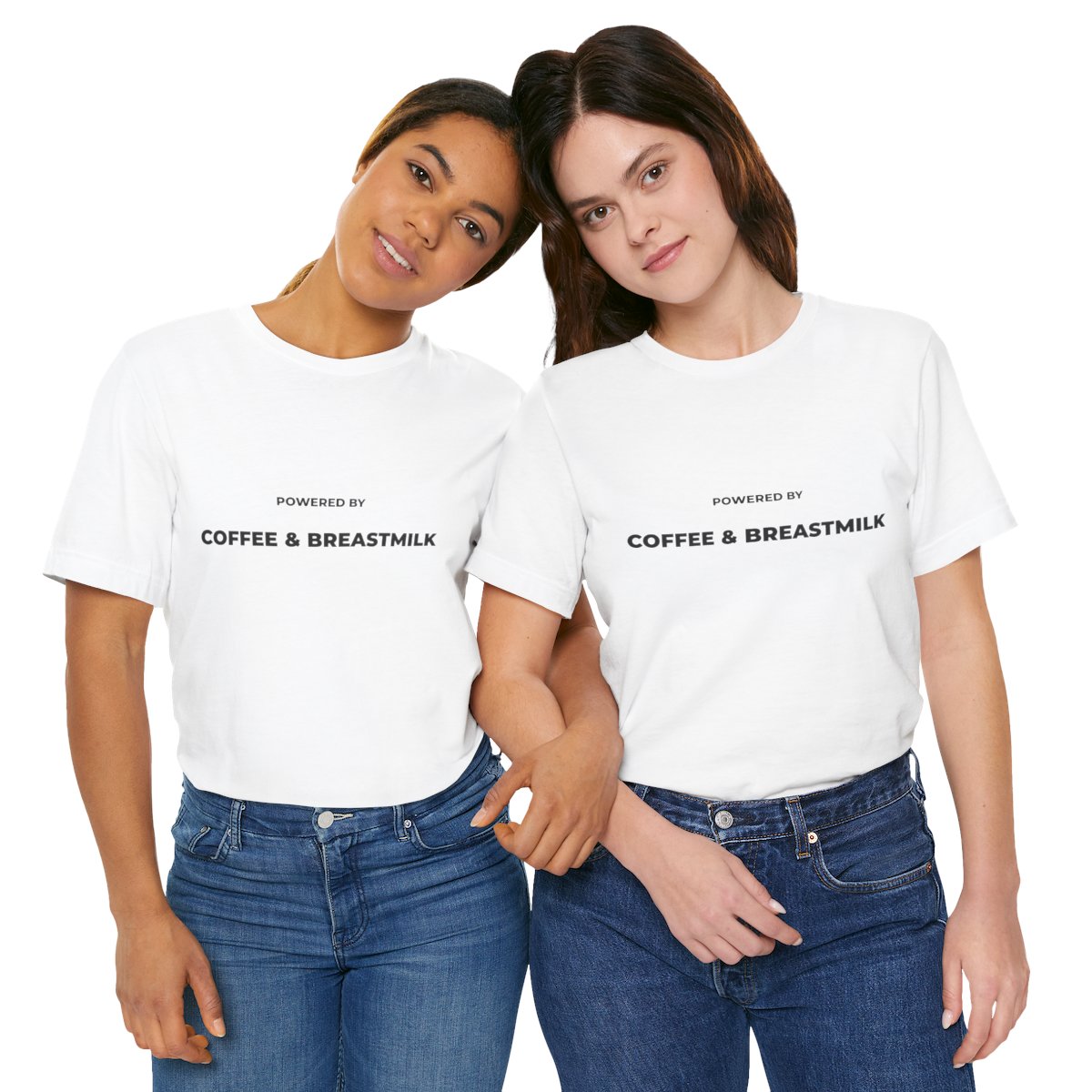 Powered By Coffee & Breastmilk T‑Shirt
